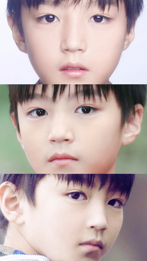 王俊凯 从小到大的眼睛杀