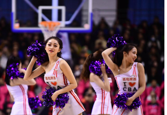 辽宁队虽然没有冠军,但是他们的拉拉队颜值却是cba最美