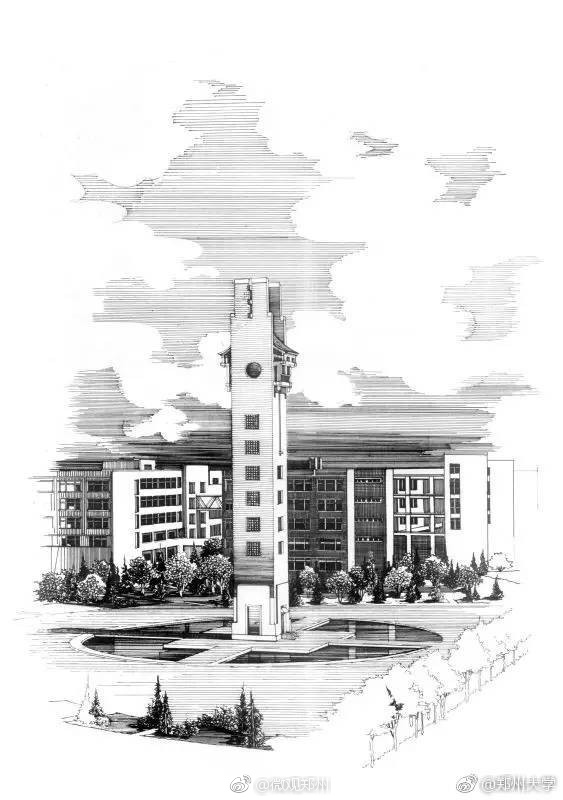 郑大|郑州大学|手绘_新浪新闻