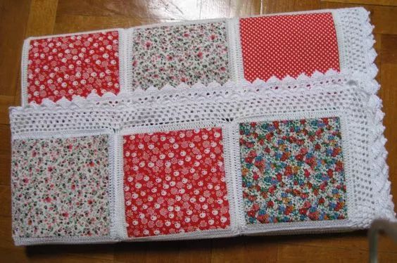 家里的小碎步,或是坏掉的床单,旧衣服,各种各样的零碎布都可以做