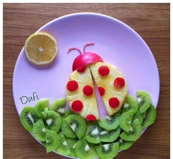 若是果盘都这样有哪个孩子会不爱吃