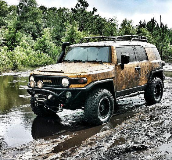 丰田fj美图,越野人都想有一辆,改装越野利器,力量和可靠的力作