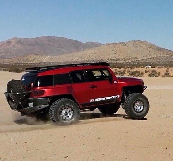 丰田fj美图,越野人都想有一辆,改装越野利器,力量和可靠的力作