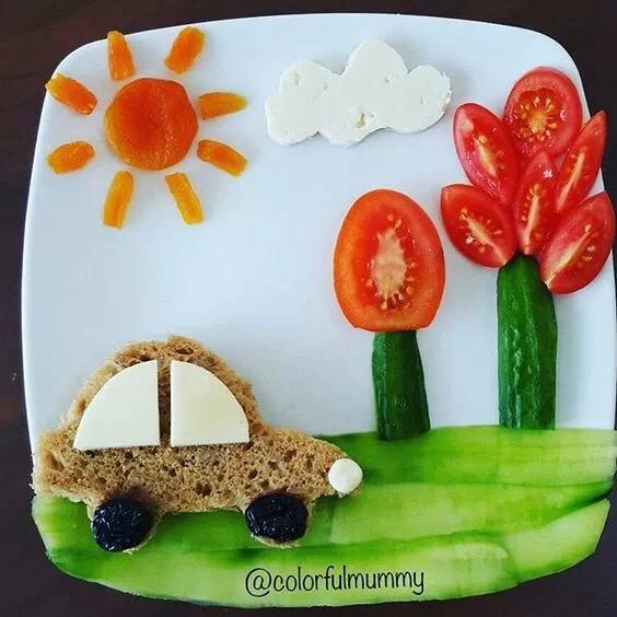 若是果盘都是这样有哪个孩子会不爱吃