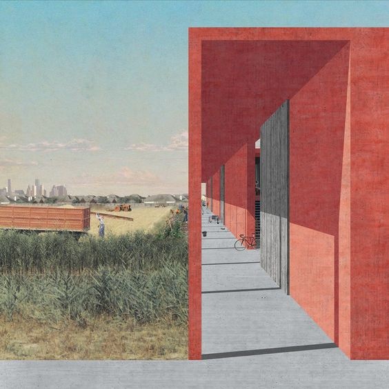 collage拼贴场景中的一些经典构图,角度选取参考 转需