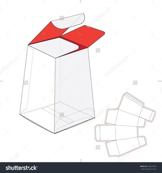 不同的盒型包装设计展开图,转需留存