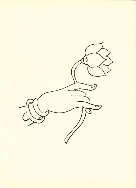 佛手白描经典作品30张,收藏版