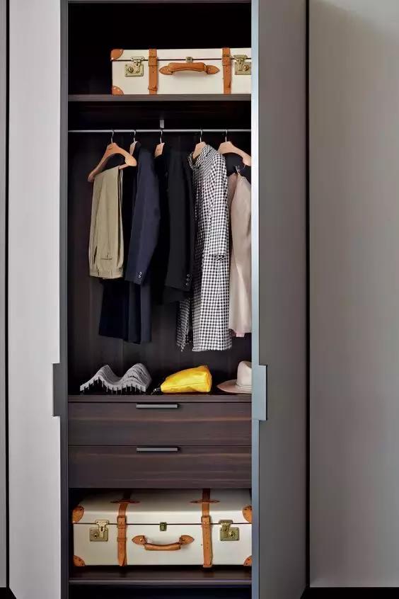 衣柜打开一团糟,设计好你的衣柜,至少还能再容纳100件衣服!
