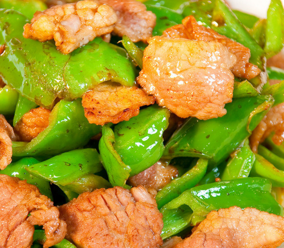 最经典的下饭菜,尖椒炒肉,营养美味