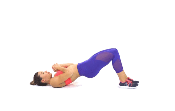 动作四：单腿臀桥