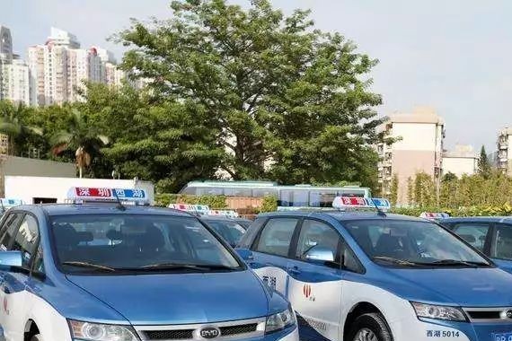 深圳 奖励纯电动巡游出租车