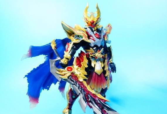 神威火麒刀是捕王铠甲专用的武器,削铁如泥,最强武器.