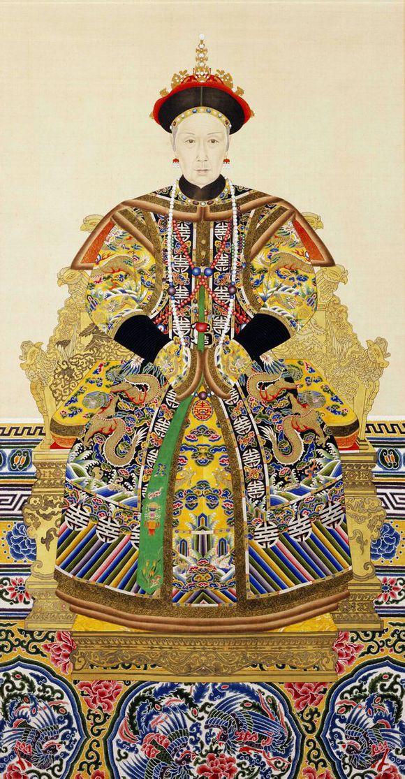 慈禧年轻的时候还是很漂亮的可惜这组照片很多人没见过