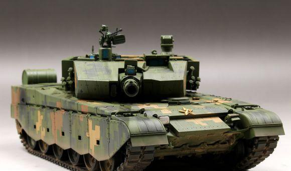 中国——ZTZ-99A主战坦克阅兵涂装版模型|阅兵|坦克|主战坦克_新浪新闻