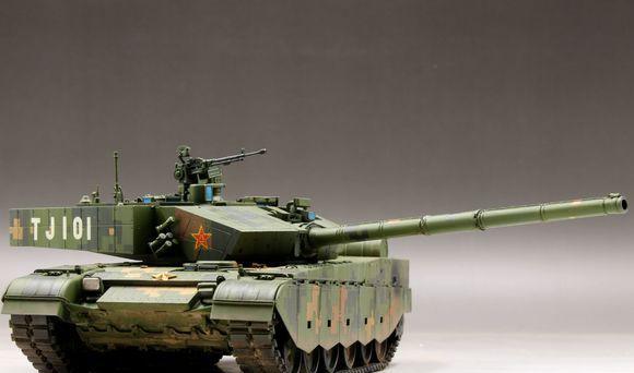 中国——ZTZ-99A主战坦克阅兵涂装版模型|阅兵|坦克|主战坦克_新浪新闻