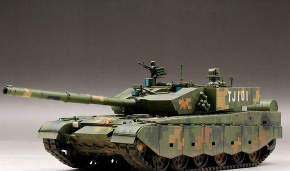 中国——ZTZ-99A主战坦克阅兵涂装版模型|阅兵|坦克|主战坦克_新浪新闻