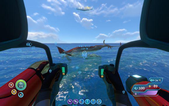 《美丽水世界》我发现了一只很萌的死神利维坦