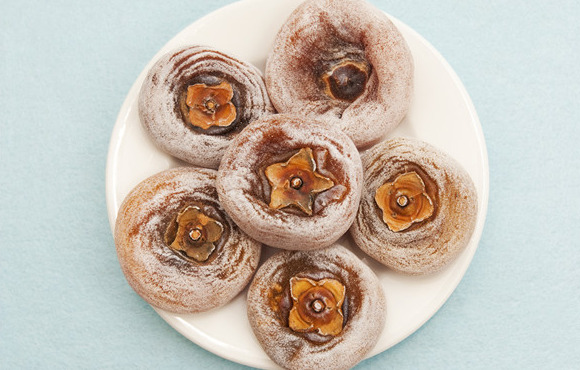 柿霜,来自于柿饼的外套