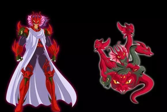 圣斗士,就是珍妮回忆米罗屠杀仙女岛的时候出现了)南鱼座-黎达仙后座