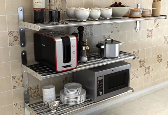 厨房微波炉万万要这样放, 切忌乱摆放, 出了问题就麻烦了