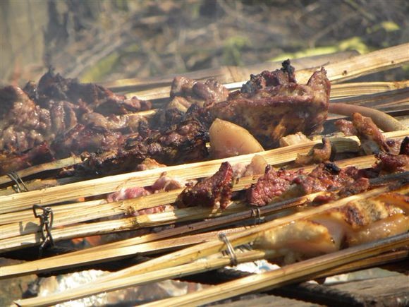 正宗乡村烧烤,一顿大餐无可避免