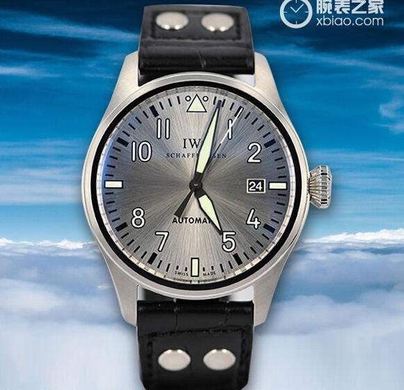 小李名表:手表评测)iwc万国马克十六小飞 mk对比真品.