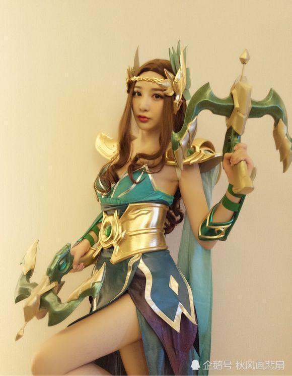 王者荣耀各个美女角色cosplay虞姬逆天大长腿貂蝉真是太美了