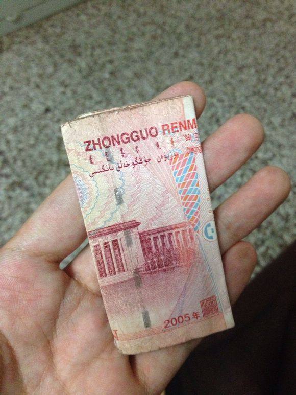 金毛有多聪明家里被偷后反拿了小偷100元钱回家