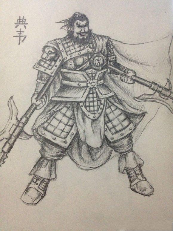 典韦传》中说其提一双戟重有八十斤,但其实在三国武将里特别是曹操的