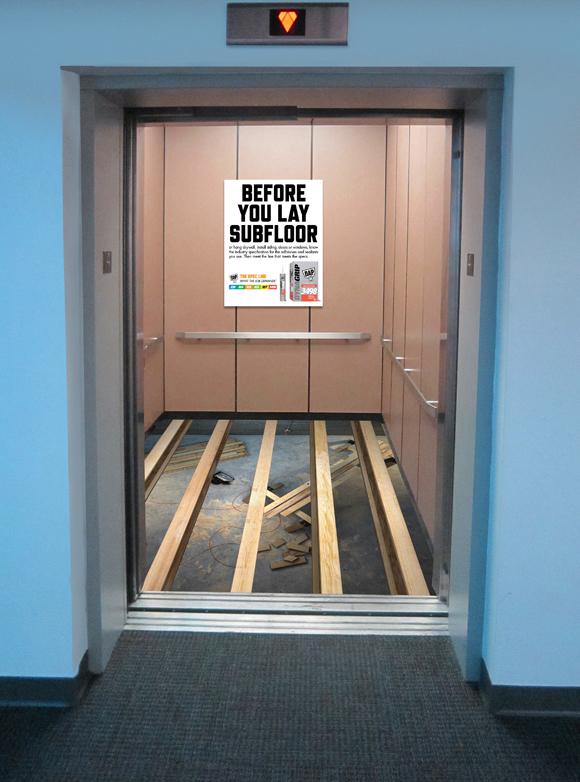 这些"丧心病狂"的创意电梯广告, 想不注意都难!