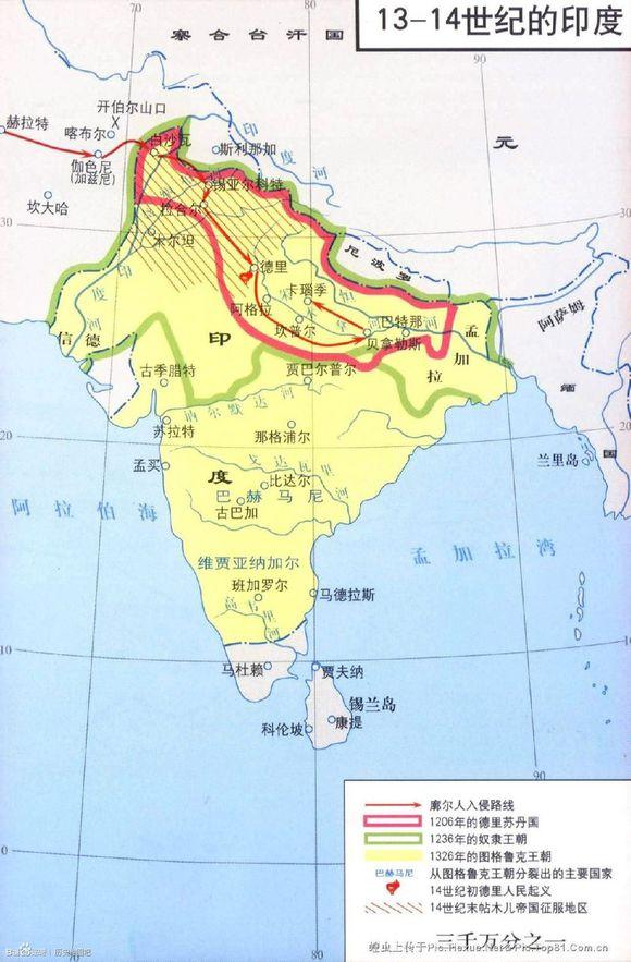 印度河流域为什么会有大片的穆斯林?