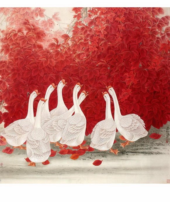 绝美的现代工笔画欣赏