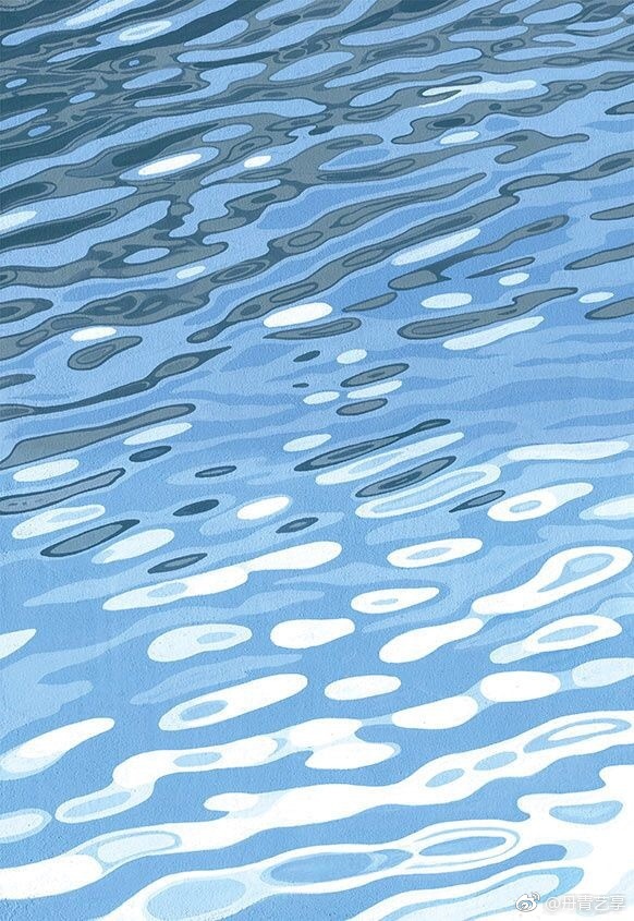 水波绘 · 日本水彩画家hiroyuki yamada