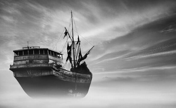 科学无法解释的幽灵船建胜号,被船之妖精掌控飘荡几十年