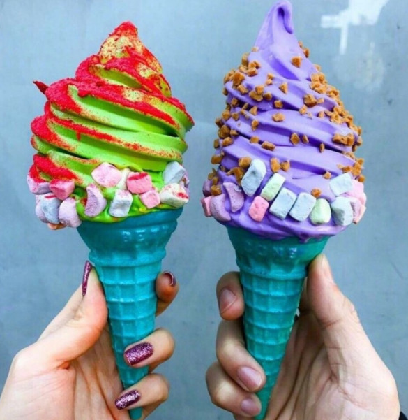 心理测试:4款花式冰淇淋,哪个最好吃?测你2018年靠什么吃饭!