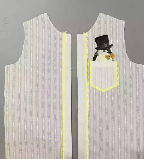 妈妈必看亲自给孩子制作一件短袖衬衫的详细教程