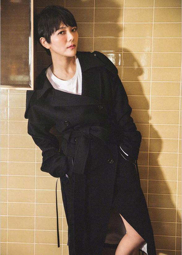 杨乐乐近照太美,短发迷人成熟性感,与汪涵结婚十一年相爱如初!