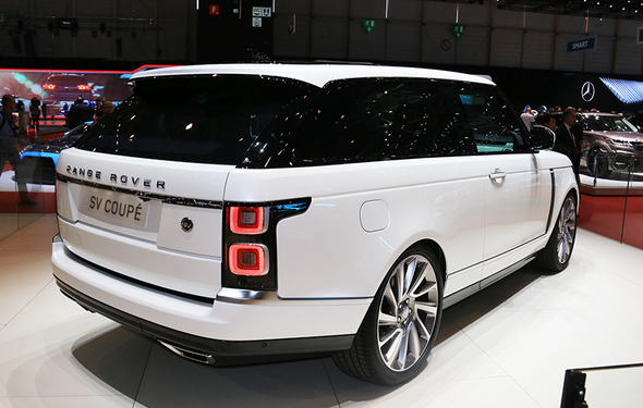 售价300万限999辆,两门版路虎揽胜亮相日内瓦车展