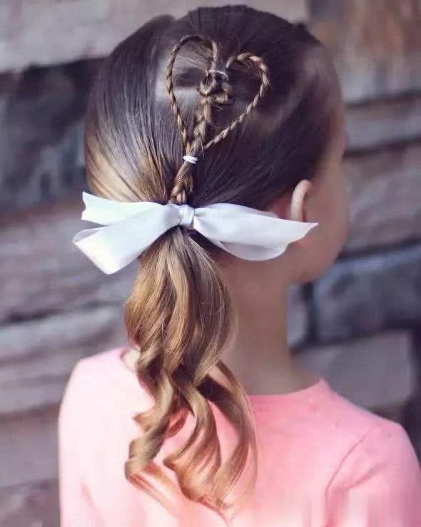 婴儿个性发型女_发型图片