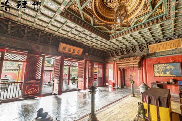 图说故宫养心殿前殿明间,为您解读清代皇帝的“寝宫”!