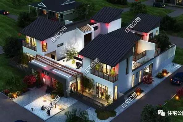 6套中式农家小院户型最低造价才20万回乡自建养老房首选第3套