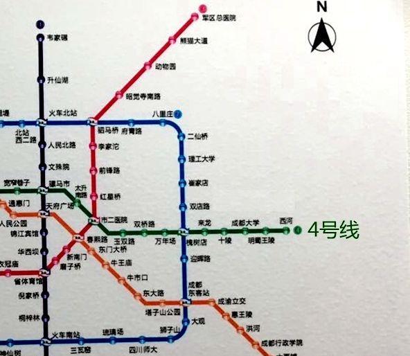 地铁4号线二期6月2日开通 龙泉到温江只需69分钟