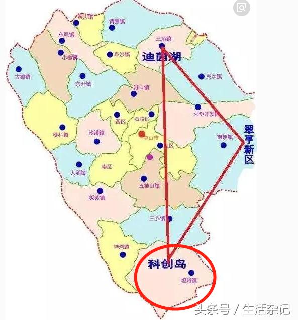 中山北部和南部的较量,未来的坦洲又能否超过小榄?