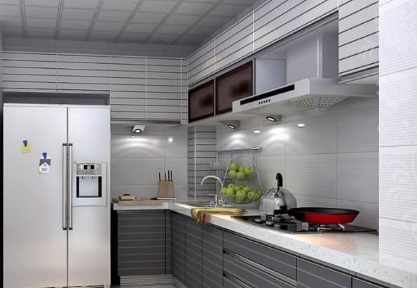 新房装修, 媳妇为了节省空间将冰箱藏在橱柜里, 实在太聪明了