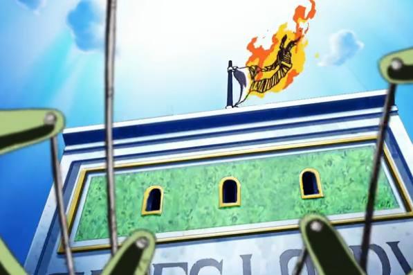 乌索普射世界政府旗帜鹰眼作为世界第一剑豪,凭借剑术在七武海中为