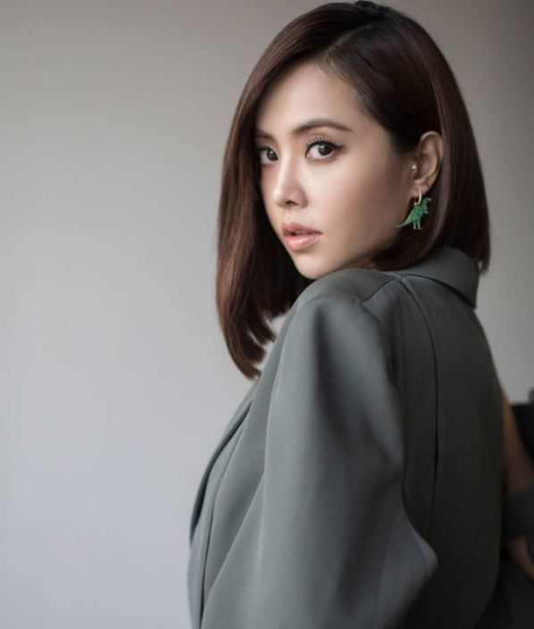 蔡依林回春造型"双眼皮消失" 短发素颜撞脸李钟硕