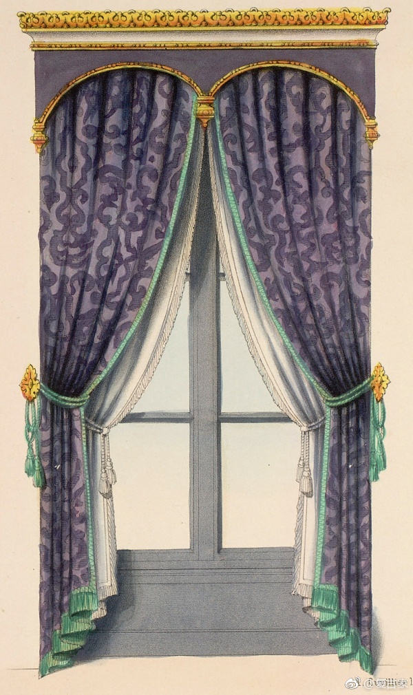 美丽的复古风窗帘|复古风|窗帘_新浪新闻
