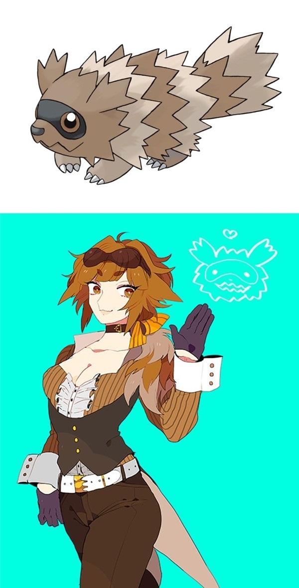 神奇宝贝变成人类乘龙帅爆了