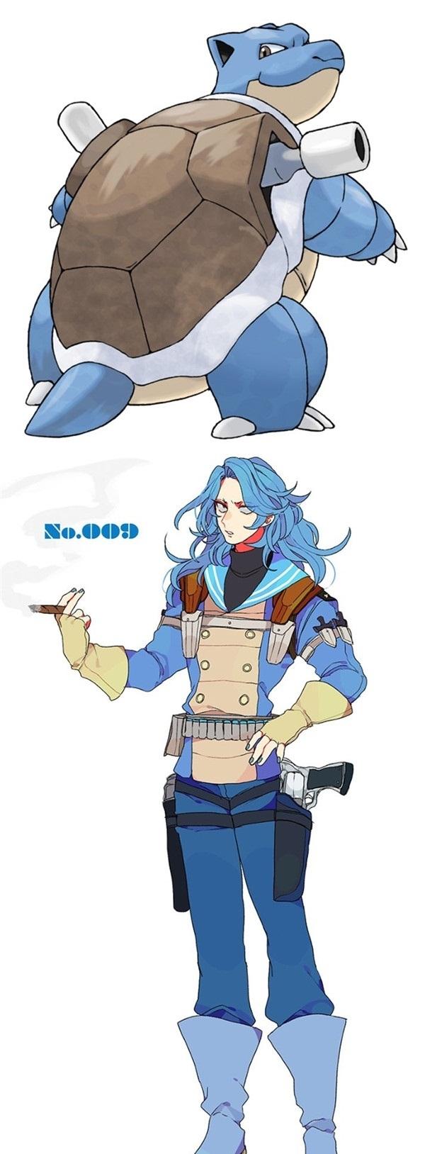 神奇宝贝变成人类乘龙帅爆了