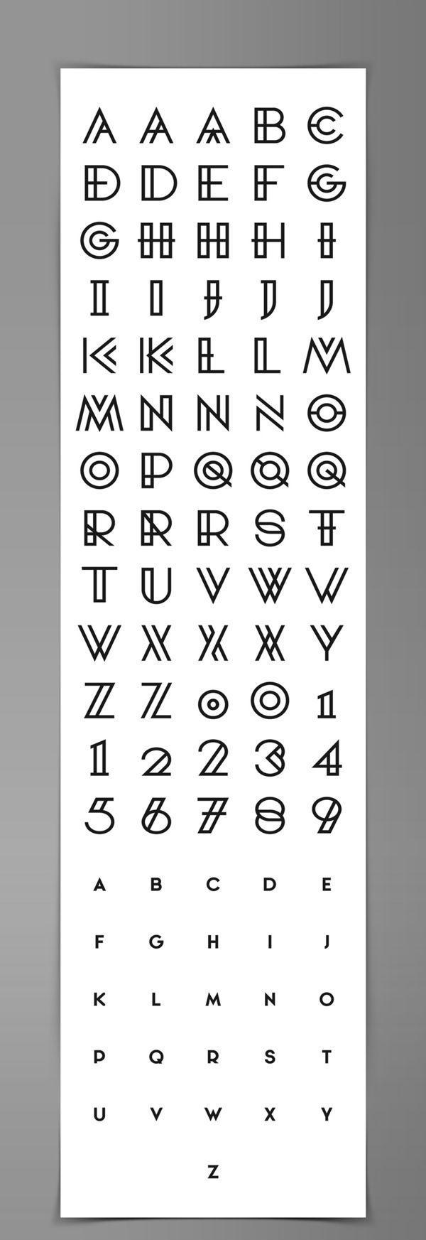 手绘英文字母想做出漂亮手帐一定要学它